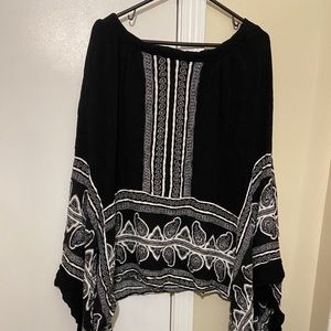 Cato Spanish style skirt large l black